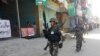 Afghan security forces arrive at the site of an attack in Jalalabad city, eastern Afghanistan May 17, 2017. 