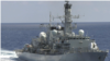 罕見！英國軍艦穿越台灣海峽
