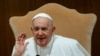 FILE - Pope Francis attends the World Meeting on Human Fraternity at the Vatican on May 11, 2024. Francis apologized on May 28, 2024, for using a derogatory and vulgar term about gay people in a private meeting earlier this month.