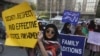 Pakistanis take part in a pro-women rally ahead of International Women's Day, in Karachi, Pakistan, March 6, 2020.