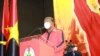 Presidente angolano, João Lourenço, discursa no 64º aniversário do MPLA, em Luanda (Foto de Arquivo)