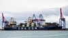 រូប​ឯកសារ៖ នាវា CMA CGM Symi កំពុង​ចត​​នៅ​កំពង់ផែ​ក្រុង Valencia ប្រទេស​អេស៉្បាញ ថ្ងៃទី ២២ ខែតុលា ឆ្នាំ២០២៣។