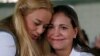 Lilian Tintori y Maria Corina Machado se unieron a jóvenes y mujeres para exigir la convocatoria al referéndum revocatorio en Venezuela.