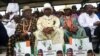 Des particpants lors des célébrations de la Journée de la démocratie à Abuja, le 12 juin 2019.