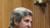 Senator John Kerry saat menyampaikan pernyataan Senat AS mengenai Mesir, Selasa 1 Februari 2011.