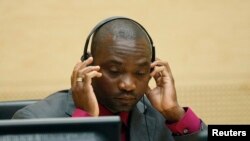 Germain Katanga, lors d’une audience à la Cour pénale internationale à La Haye, Pays-Bas