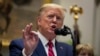 President Donald Trump speaks during an event on healthcare prices in the Roosevelt Room of the White House, Nov. 15, 2019, in Washington.