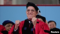 Harvard University holds its 372nd Commencement Exercises in Cambridge