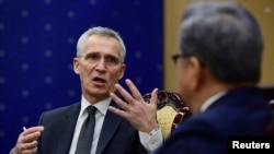 Генсек НАТО Єнс Столтенберг під час візиту до Сеула, Південна Корея, 29 січня 2023. Kim Min-Hee/Pool via Reuters