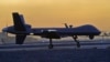 FILE - An MQ-1B Predator from the 46th Expeditionary Reconnaissance Squadron takes off from Balad Air Base in Iraq.