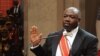 Le président Ali Bongo du Gabon lors de son investiture, 27 septembre 2016.