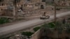 Un village repris récemment aux combattants de l'État islamique, par les Forces démocratiques syriennes soutenues par les États-Unis, près de Baghouz, en Syrie, le 17 février 2019.