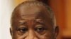 Presiden Pantai Gading, Laurent Gbagbo saat melakukan wawancara di kediamannya di ibukota Abidjan.