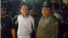 ប្រធាន​គណបក្ស​សង្គ្រោះ​ជាតិ​ លោក កឹម សុខា ត្រូវ​បាន​ចាប់​ខ្លួន​នៅ​រំលង​អាធ្រាត​ឈាន​ចូល​ថ្ងៃទី៣ ខែកញ្ញា​ នៅ​គេហដ្ឋាន​របស់​លោក​​ ក្នុង​រាជធានី​ភ្នំពេញ​។​ ( រូបផ្តល់ឲ្យ)