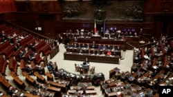 Une vue du parlement italien