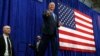 Republican presidential candidate Donald Trump arrives to speak at a campaign rally, Friday, Oct. 21, 2016, in Newtown, Pa.