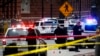 Les enquêteurs recueillent les indices après une fusillade sur le campus de l'Université de l'Etat de l'Ohio, à Columbus, dans l'Ohio, 28 novembre 2016.