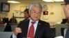 Hong Lim, a member of the Victorian Legislative Assembly since 1996, visited VOA headquarters in Washington DC, October 5, 2017. (Ten Soksreinith/VOA Khmer) 