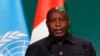 Le président du Burundi, Evariste Ndayishimiye, s'exprime lors de la COP28, le 2 décembre 2023, à Dubaï, aux Émirats arabes unis. (archives)