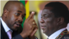 Mutungamiri weCCC VaNelson Chamisa nemutungamiri weZanu-PF Emmerson Mnangagwa