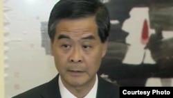香港特首梁振英.