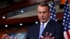 FILE - U.S. House Speaker John Boehner (R-OH) speaks at a news conference on Capitol Hill in Washington, D.C., Jan. 16, 2014.