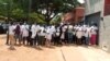 Manifestação de trabalhadores de saúde, Bissau