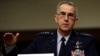 FILE - U.S. Air Force General John Hyten, commander of U.S. Strategic Command, testifies at a Senate Armed Services Committee hearing on Capitol Hill in Washington, April 4, 2017. 