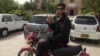 امن کے فروغ کے لیے موٹرسائیکل پر ملک گیر سفر کا آغاز