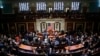 FILE - House members vote on a resolution to move forward with procedures for the next phase of the impeachment inquiry into President Donald Trump, in the House chamber on Capitol Hill in Washington, Oct. 31, 2019.