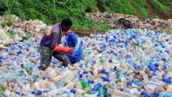 Sango ya Mokili Lelo: Bosoto bwa plastic bozali kobebisa mayi ma lac Kivu na Bukavu