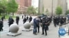 After Weeks of Protests, Trump Sticks to Stoking Division 