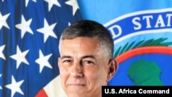 "We know the Chinese desire a network of bases around the globe," U.S. Africa Command's Gen. Stephen Townsend told U.S. lawmakers April 22, 2021, in Washington. (U.S. Africa Command photo)