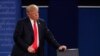 FILE - Then-Republican U.S. presidential nominee Donald Trump is seen during a presidential debate at Washington University in St. Louis, Missouri, Oct. 9, 2016.